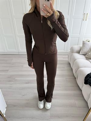 Kahve Orj Marka Soft Touch İkili Takım