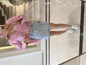 Kar Yıkama Kısa FW Denim Etek