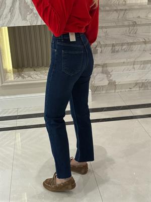 Koyu Mavi Boyfit Jean -2146