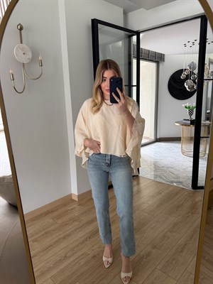 Krem Pelerin Bluz-5044