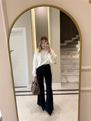 Lacivert Orjinal Marka Palazzo Jean