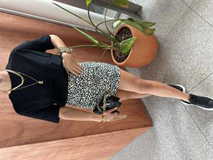 Leopar Desenli Jean Etek