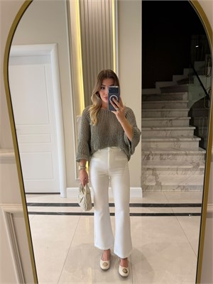 Luma Çağla Yeşili Triko - 5544