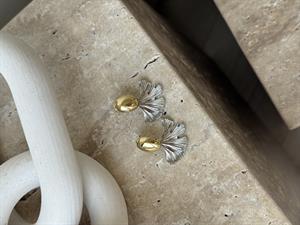 Moss Çift Renkli Küpe