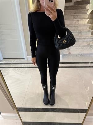 Siyah  DLV Disco Tayt-4001