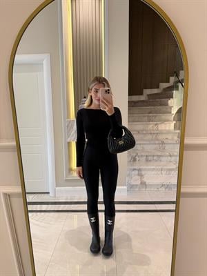 Siyah  DLV Disco Tayt-4001