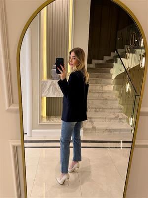 Lacivert Haarlem Blazer Ceket-2329