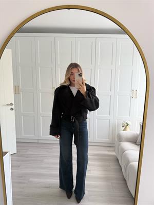 Siyah Kaşe Amal Ceket-9277
