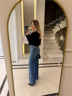Siyah Kısa Ceket-9704