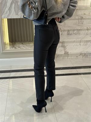 Siyah Marka Model Mumlu Mom Fit Jean