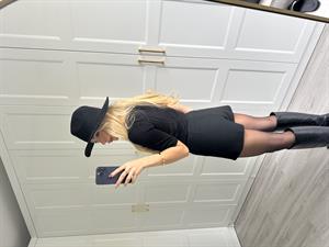 Siyah Marka Muadili Zarf Şort Etek