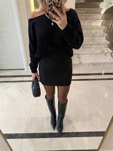 Siyah Mini Etek-4574