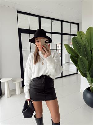 Siyah Orj Marka Mum Kaplama Etek ZR