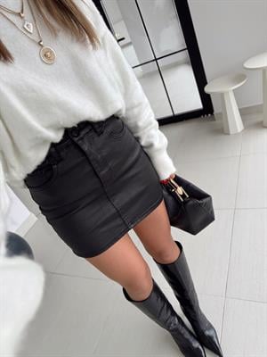 Siyah Orj Marka Mum Kaplama Etek ZR