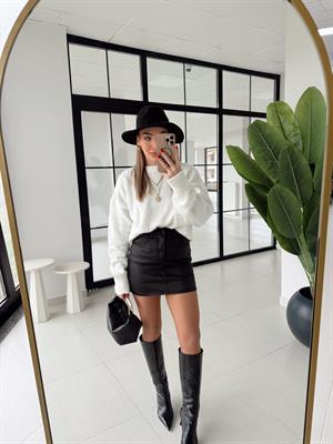 Siyah Orj Marka Mum Kaplama Etek ZR