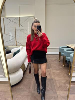 Siyah Orj Zr Şort Etek