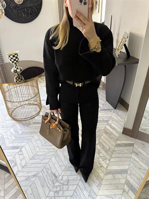 Siyah Orjinal Marka Straight Jean