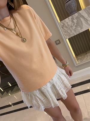 Somon Kısa Kol Vatkalı Tişört-241134