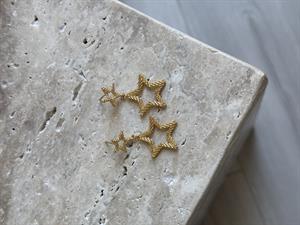 Stern Gold Küpe