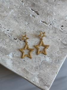 Stern Gold Küpe