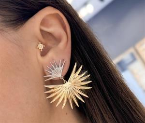 Sunshine Gold-Gümüş Küpe