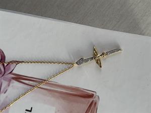 Taşlı Anka Kuşu Kolye 