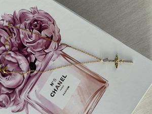 Taşlı Anka Kuşu Kolye 