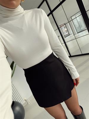 Zr Orj Marka Kapak Cepli Etek  -Siyah