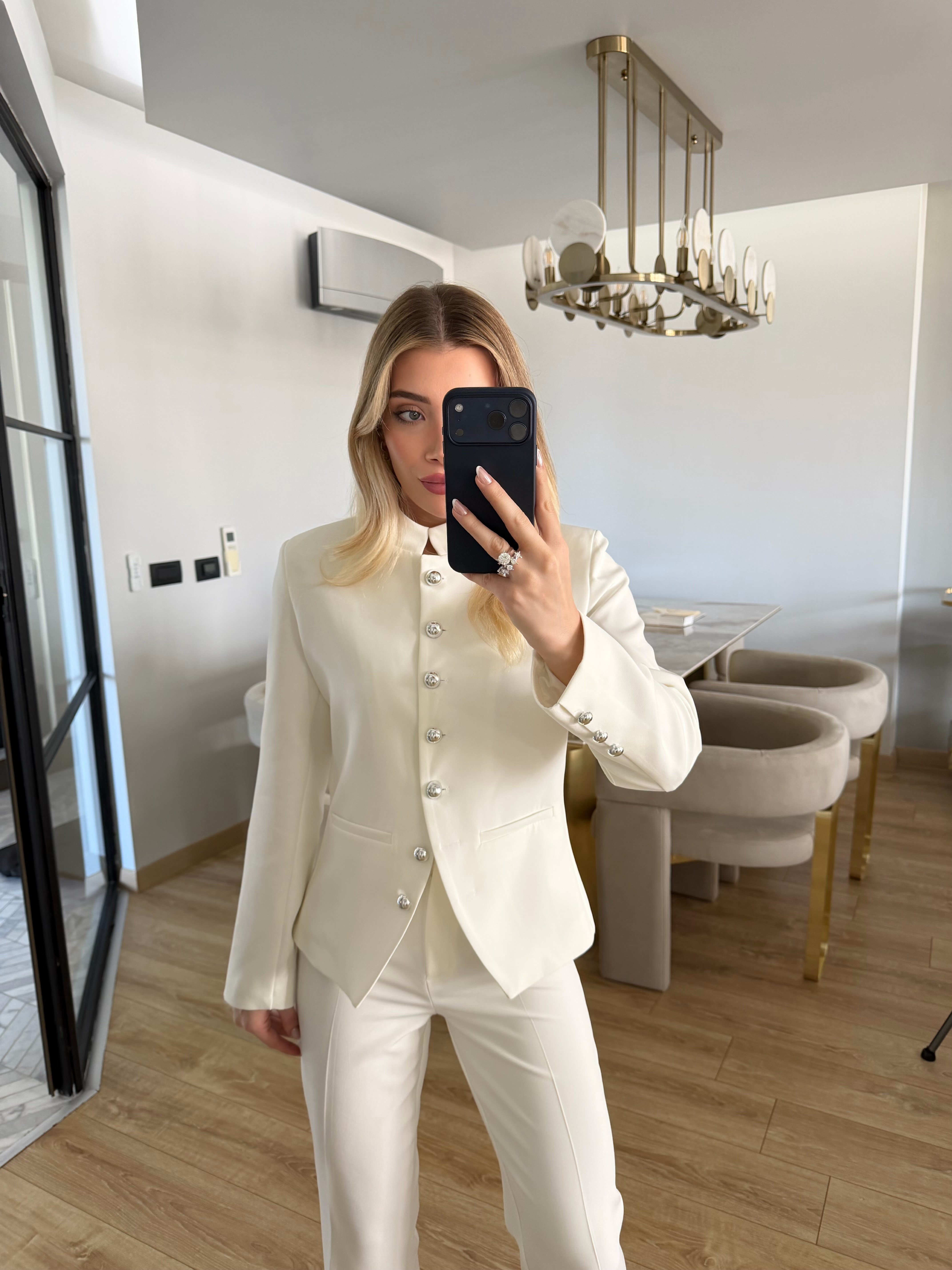 Ekru Katanya İkili Takım-4350