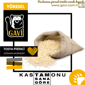 Gavi Tosya Sarı Kılçık Prinç 1 Kg 