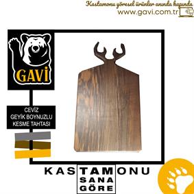 GEYİK BOYNUZLU KESME TAHTASI
