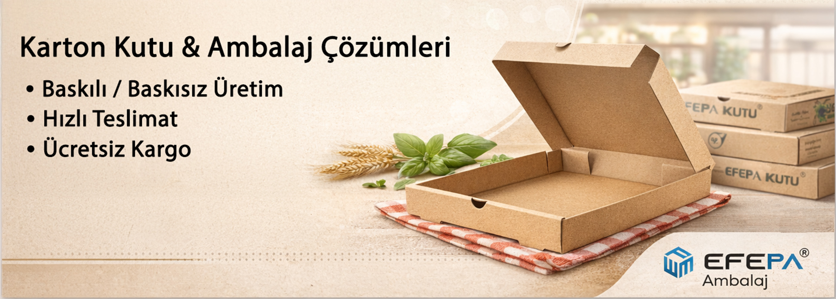 Karton Kutu ve Ambalaj Ürünleri | EFEPA Ambalaj