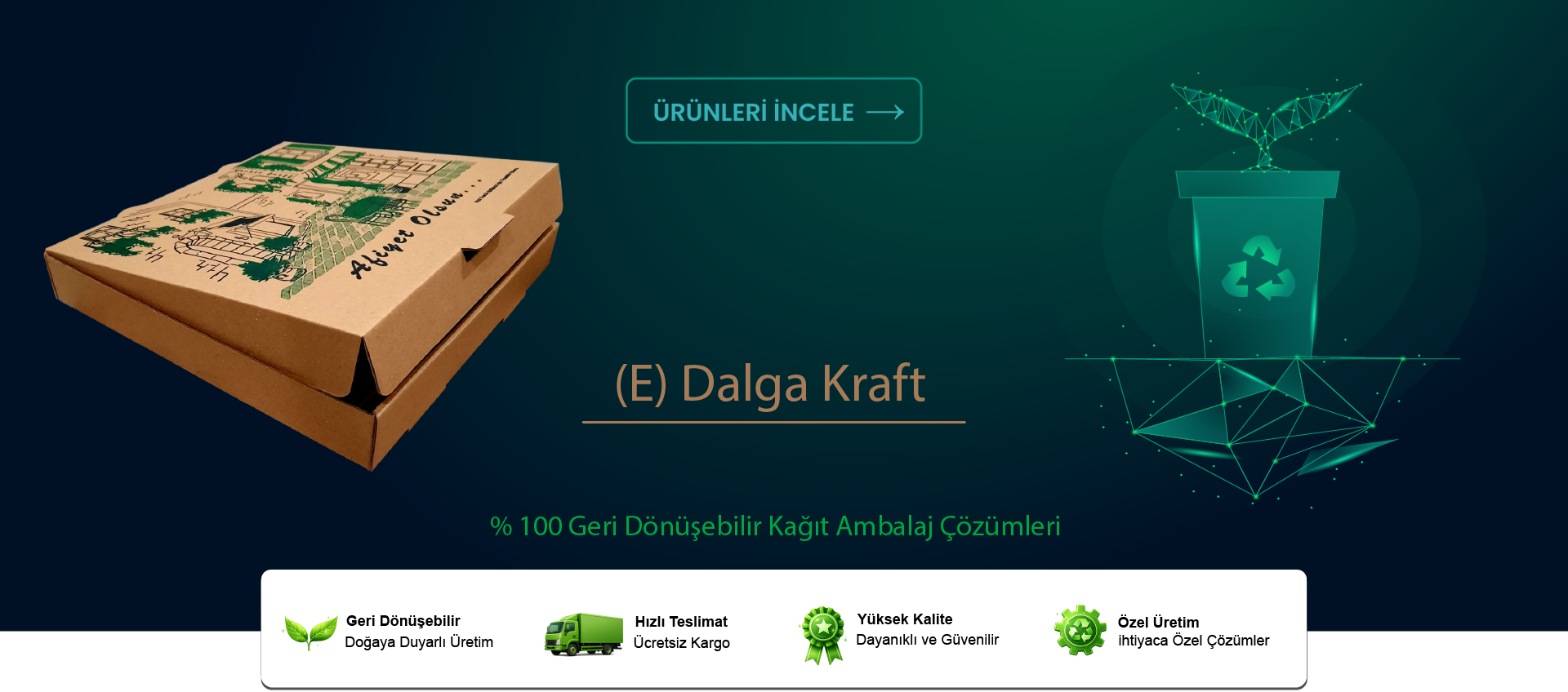 Baskılı Kutu Banner