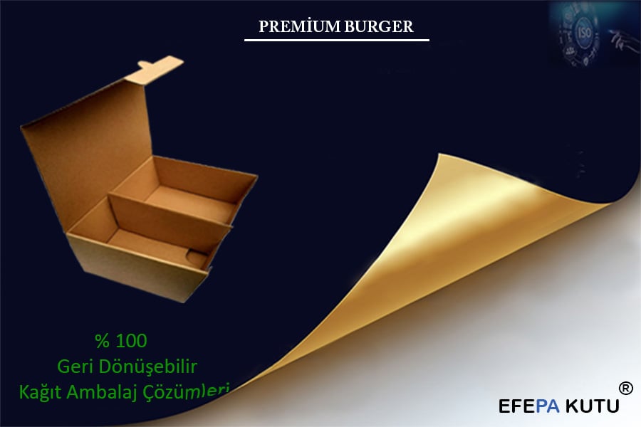 Seperatörlü Hamburger Kutusu mobil Banner