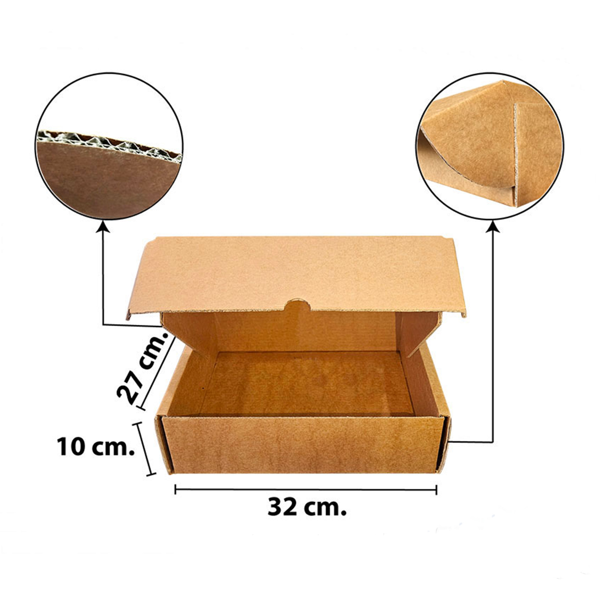 Karton Kargo Kutusu 17x32x10 cm. 25 Adet