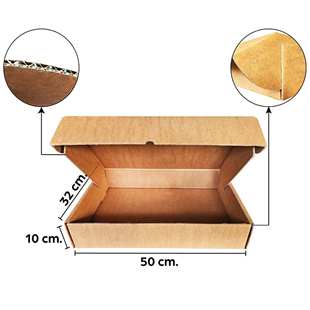 Karton Kargo Kutusu 50x32x10 cm. 25 Adet