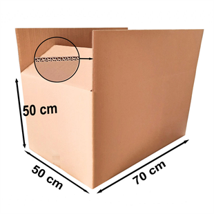 Karton Taşıma Kolisi 50x70x50 cm 10 Adet