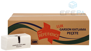 Referans Garson Katlamalı Peçete (33x33) 50x24'lü
