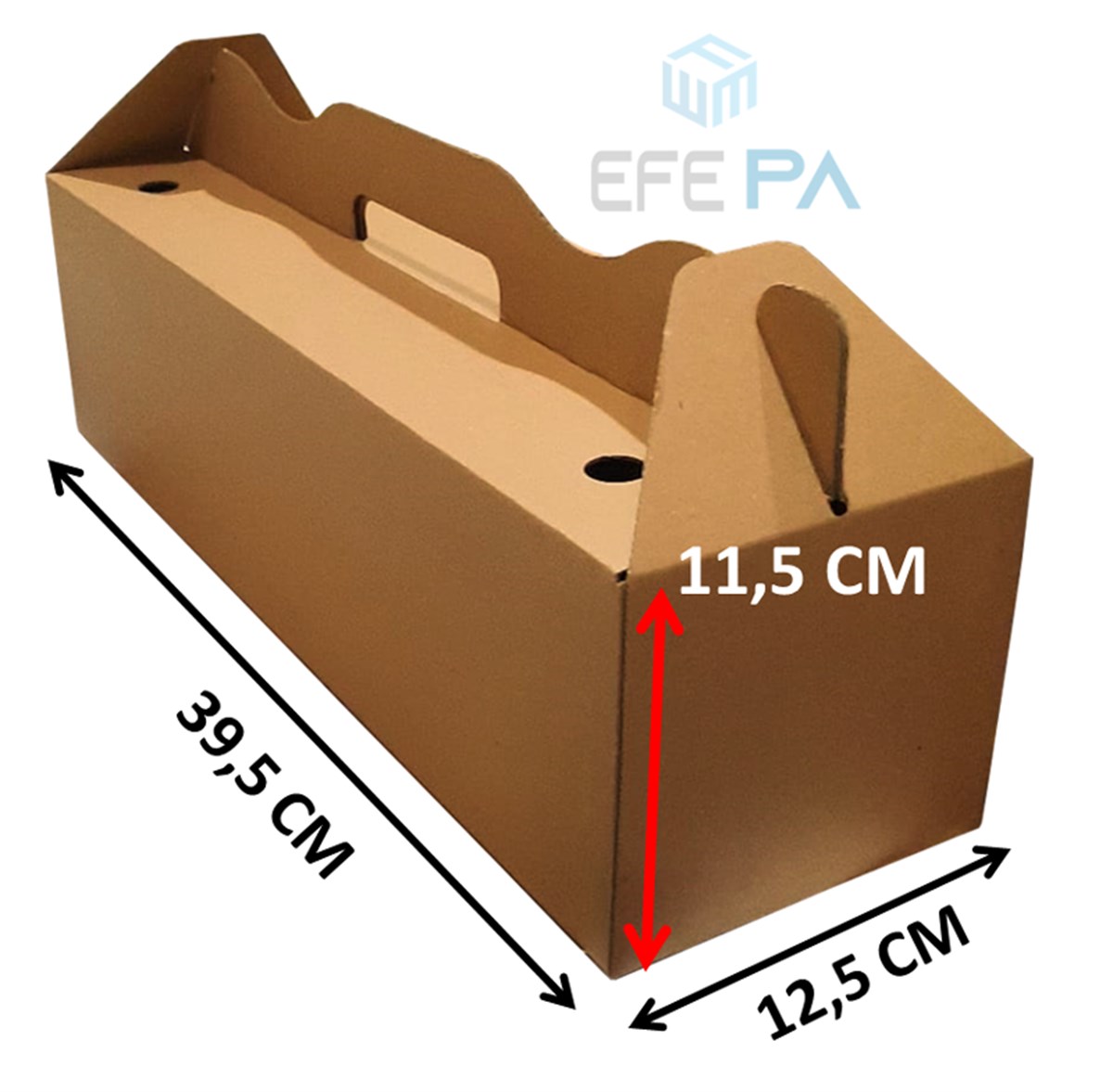 Tst Karton Pide Kutusu 30x14x4 cm 100'lü | Efepa Temizlik ve Ambalaj  Ürünleri
