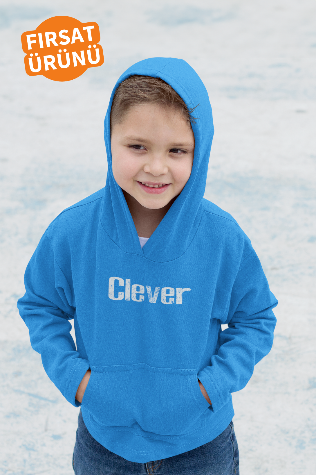 Clever - Çocuk Hoodie