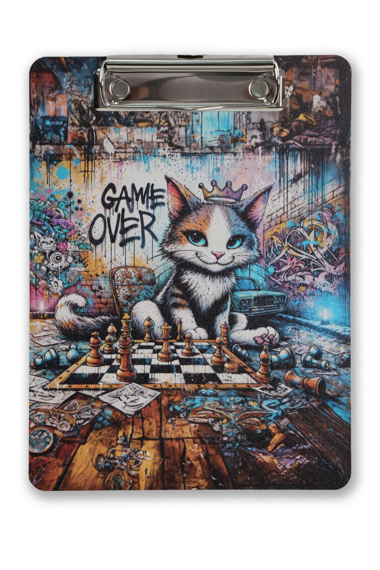 Game Over Cat Notasyon Altlığı