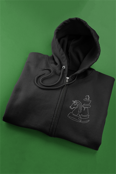 At ve Şah - Fermuarlı