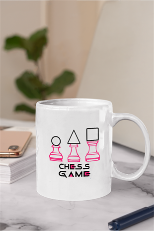 Chess Game Kupa Bardak