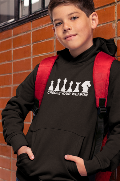 Choose Your Weapon Hoodie Çocuk
