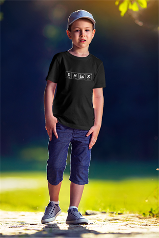 Periyodik Satranç - Çocuk Tişörtü