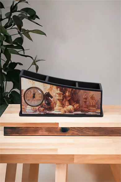 Royal Chess Saatli Kalemlik