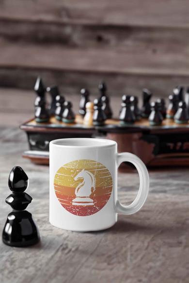 Satranç Güneşi Kupa Bardak