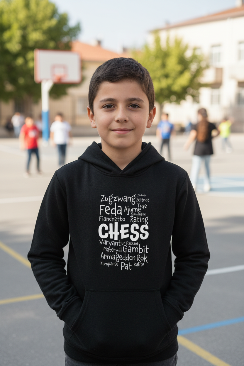 Kelimeler- Çocuk Hoodie