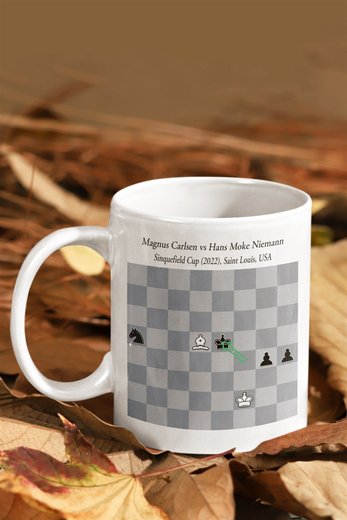 Magnus Carlsen vs Hans Moke Niemann