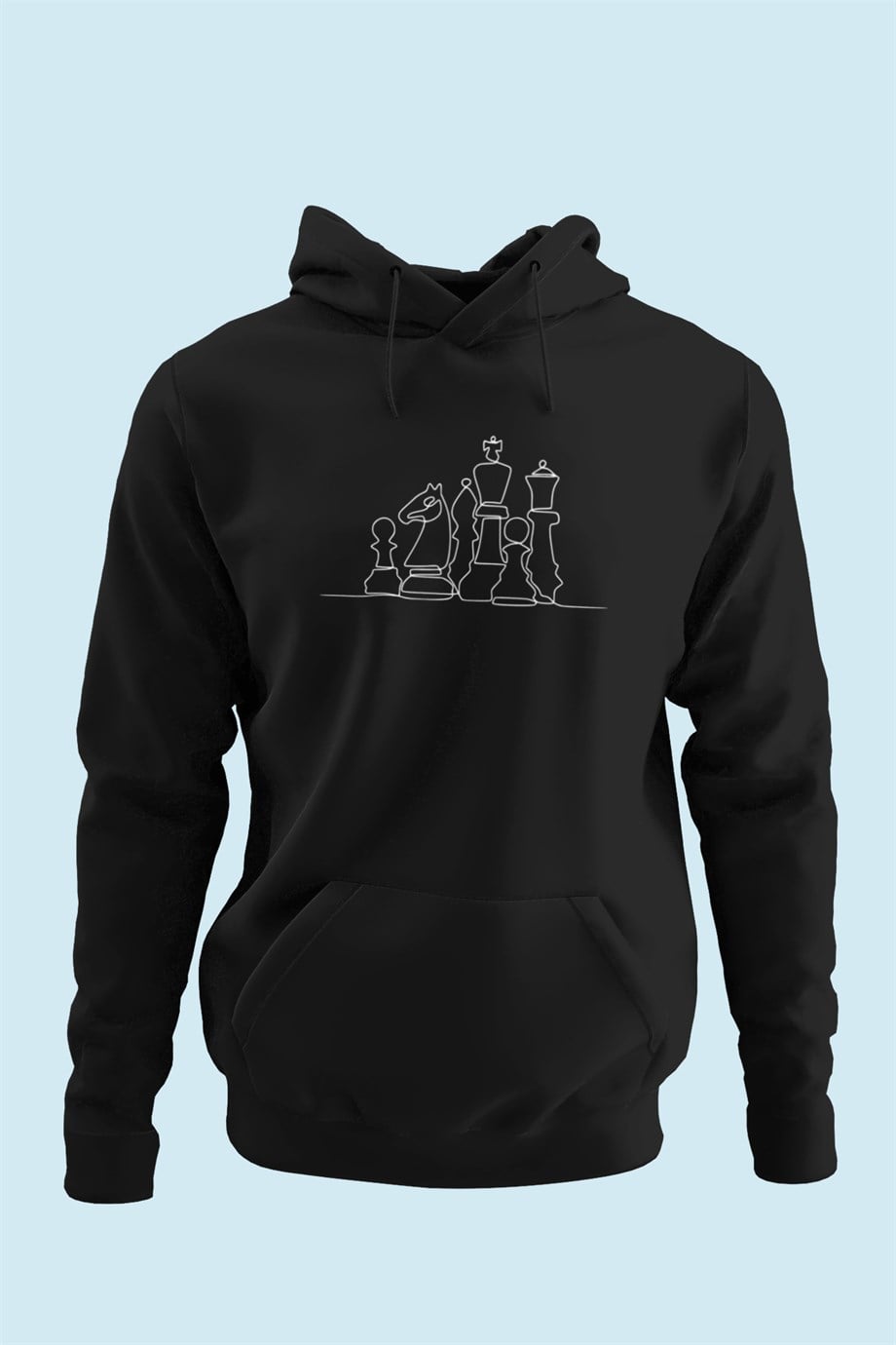 Satranç Taşları Hoodie